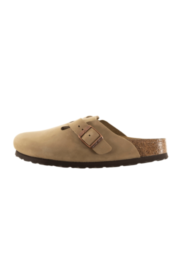 Sandales - nu-pieds birkenstock boston leoi narrow tabacco brown