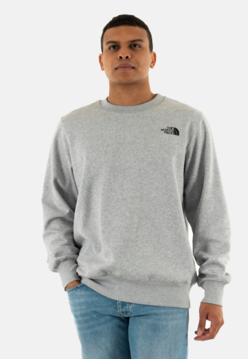 Sweat the north face simple dome crew dyx tnflightgreyhtr