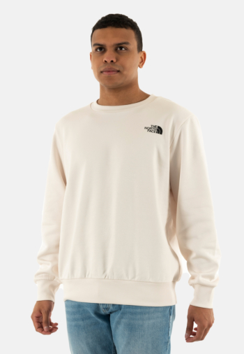 Sweat the north face simple dome crew qli white dune
