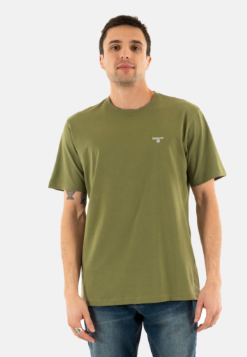 Tee shirt barbour mts0331 ol39 burnt olive