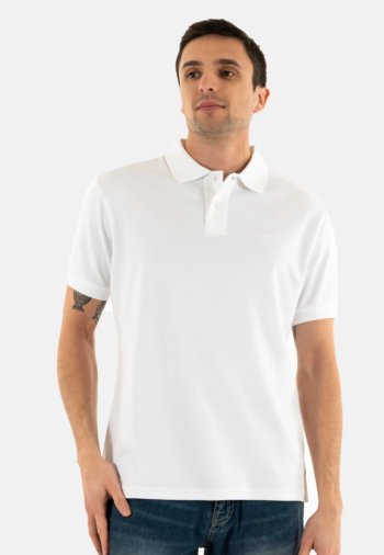 Polos barbour hylton interlock tailored fit polo shirt wh11 white