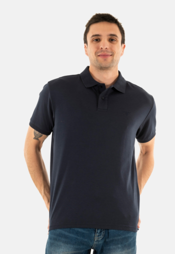 Polos barbour hylton interlock tailored fit polo shirt ny91 navy