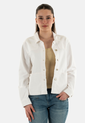 Blousons et vestes saint james ste tea blanc