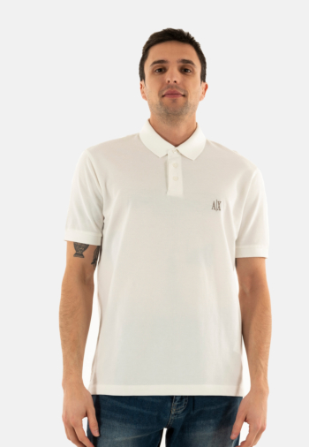 Polos armani exchange xm000367 u0009 off white