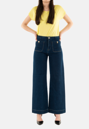 Jeans only madeline dark blue denim