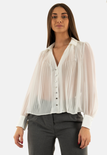 Chemisier morgan 242-cplia off off white