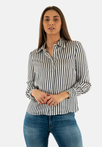 Chemisier morgan 241-chichi multico /marine off white