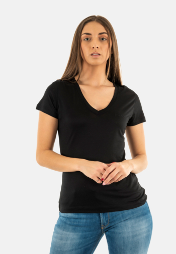 Tee shirt guess jeans w5gp31 jblk jet black a996