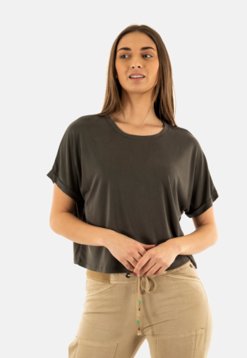 Tee shirt grace & mila parma_13117 kaki