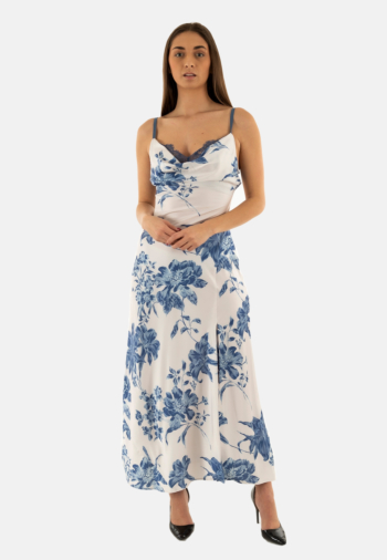 Robe guess jeans w5gt10 p7wq dreaming lilies prin