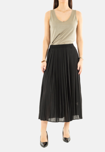 Jupe grace & mila plisse_13110 noir