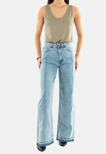Jeans salsa jean wide leg lightdenim 851