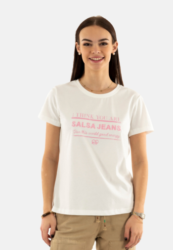 Tee shirt salsa graphic print brandi 011