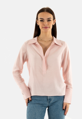 Polos manches longues salsa basic half-placket 621