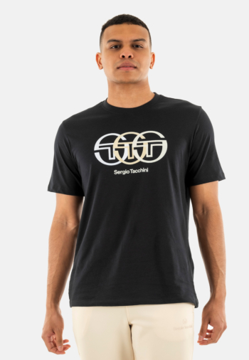 Tee shirt sergio tacchini triade 025 2004-blk/grd
