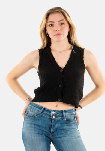 Gilets cardigans only alvilda black