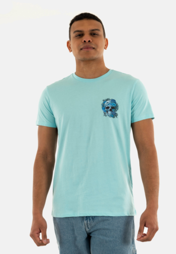 Tee shirt Le Temps Des Cerises santiago 3249 azur