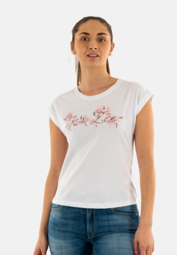 Tee shirt yes zee t212 s100 2442 var.rosa pastello
