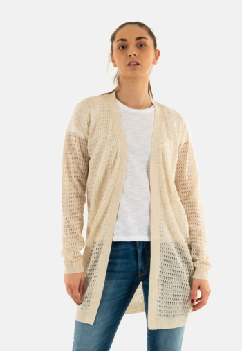 Gilets cardigans yes zee m439 hf00 0245 sabbia