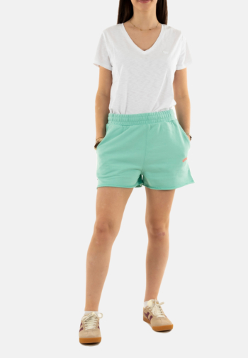 Short bermuda superdry essential logo 2md spearmint light green
