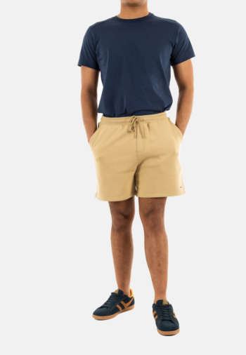 Shorts bermudas tommy jeans s flag beach act relic tan