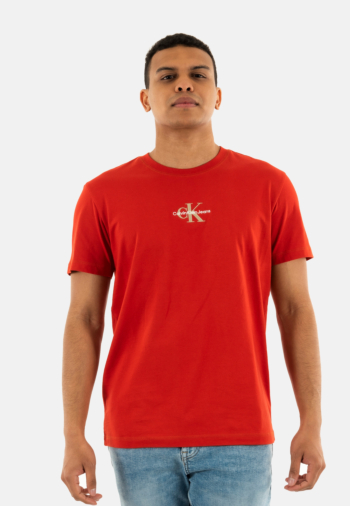 Tee shirt calvin klein jeans monologo xni deep magma