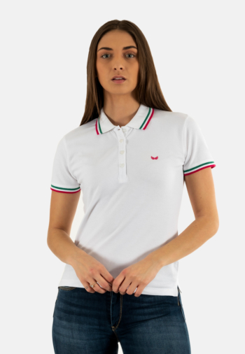 Polos kaporal vule white