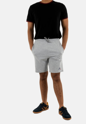 Shorts bermudas le coq sportif ess n°2 m gris chiné clair