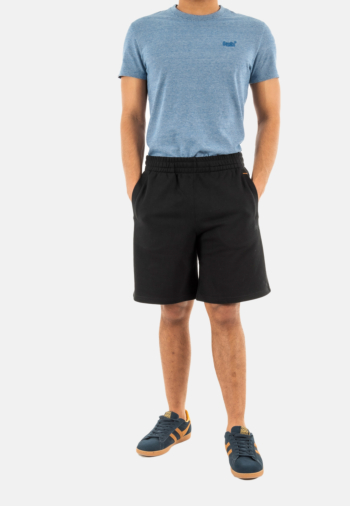 Shorts bermudas superdry essential logo jersey ub 02a black