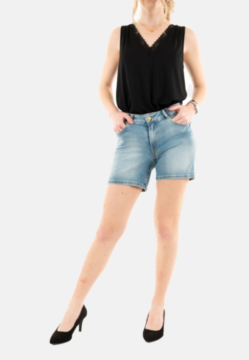 Short bermuda Le Temps Des Cerises katie 3001 blue