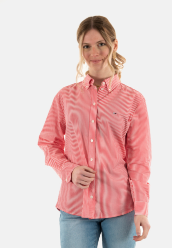 Chemisier tommy jeans reg pinstripe po 0d4 amour / stripe