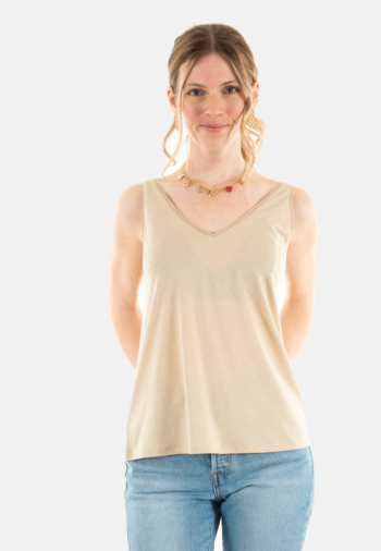 Debardeurs lola espeleta db301s25 058 sable