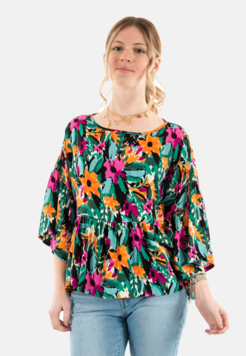 Tee shirt lola espeleta tp120s25 469 brush flower