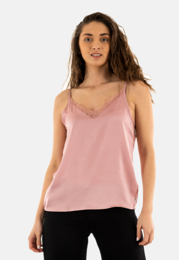 Tee shirt freeman t. porter seliane plain p101 f1323 tea rose