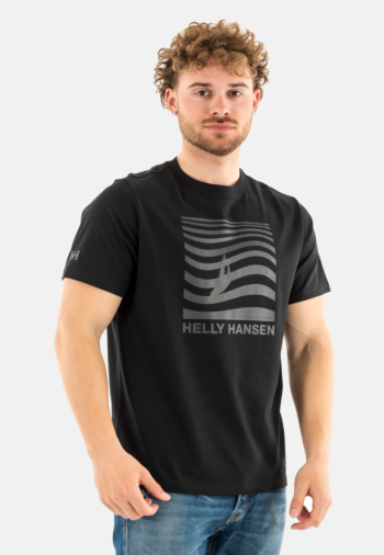 Tee shirt helly hansen shoreline 990 black