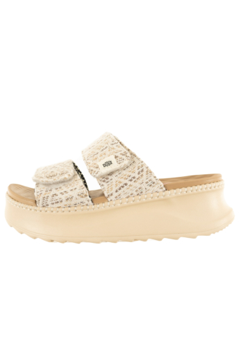 Sandales - nu-pieds hey dude delray slide surf baja 2ug tan/multi