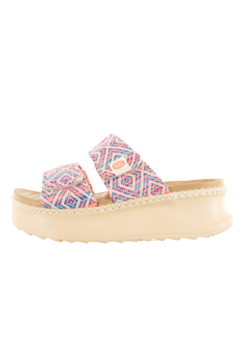 Sandales - nu-pieds hey dude delray slide surf baja 4uz blue/pink/multi