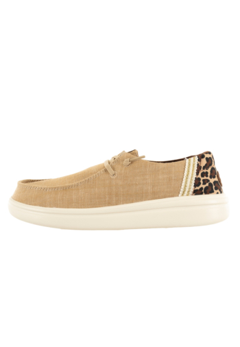 Chaussures bateau hey dude wendy rise animal 2ug tan/multi