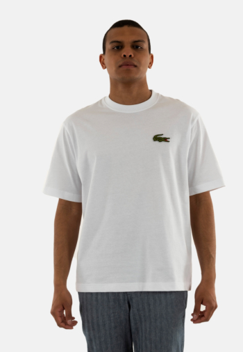 Tee shirt lacoste th2745 001 blanc