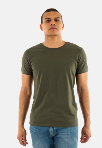 Tee shirt Benson & Cherry twist kaki