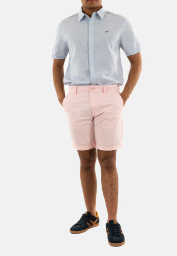 Shorts bermudas tommy jeans scanton th3 precious pink
