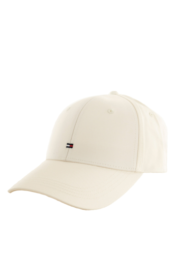 Casquettes tommy jeans flag cotton 6 pan ya8 ivory silk