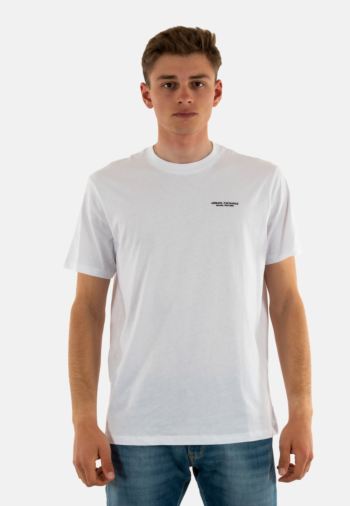 Tee shirt armani exchange 8nzt91 1100 white