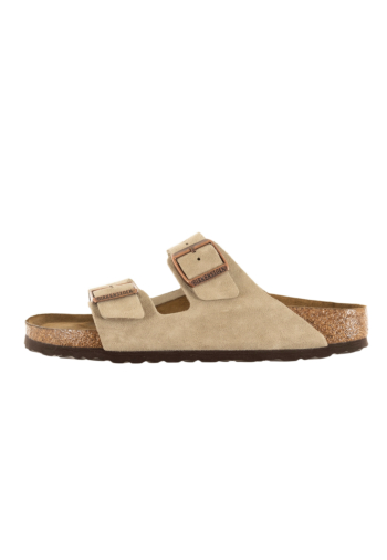Sandales - nu-pieds birkenstock arizona sfb narrow 00027 -  taupe