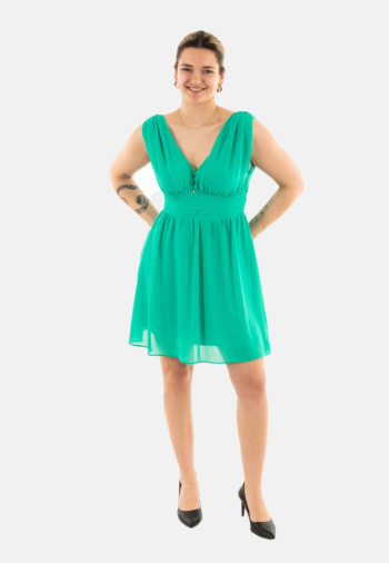 Robe morgan 251-ria vert emeraude