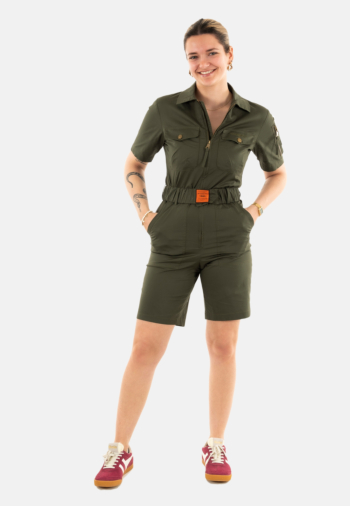 Combinaisons bombers original shorty kaki