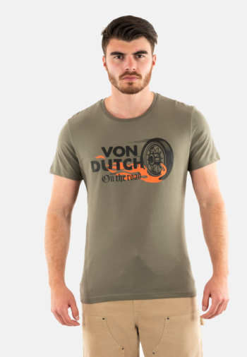 Tee shirt von dutch wheelke k kaki