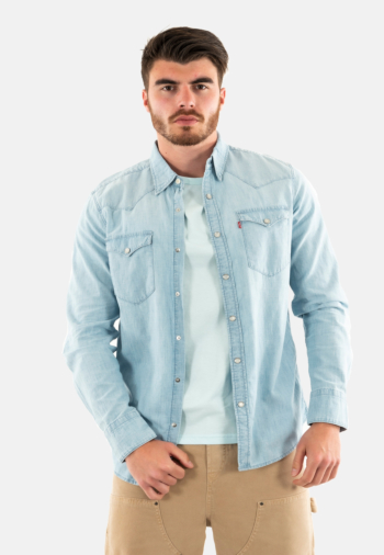 Chemise jeans levi's® barstow western 0066 burnett light cha