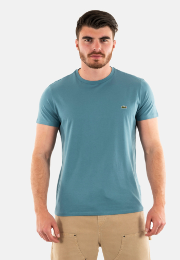 Tee shirt lacoste th6709 hd9 calcaire