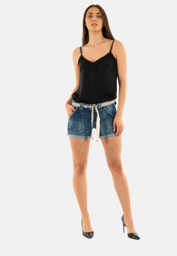 Short bermuda Le Temps Des Cerises bloom 3001 blue